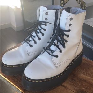 White Dr. Martens